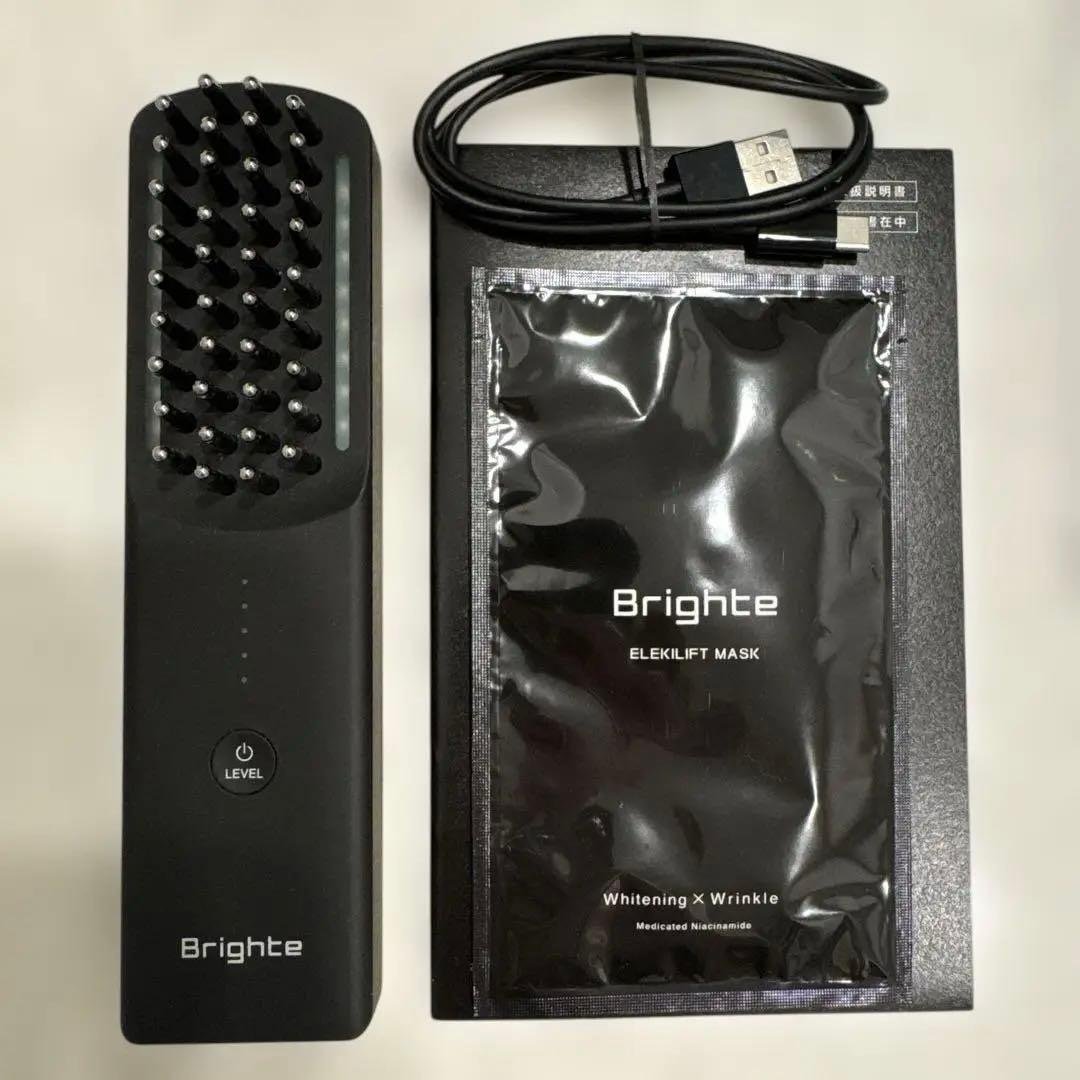 【美品/パック付き】Brighte ELEKIBRUSH エレキブラシ 公式購入