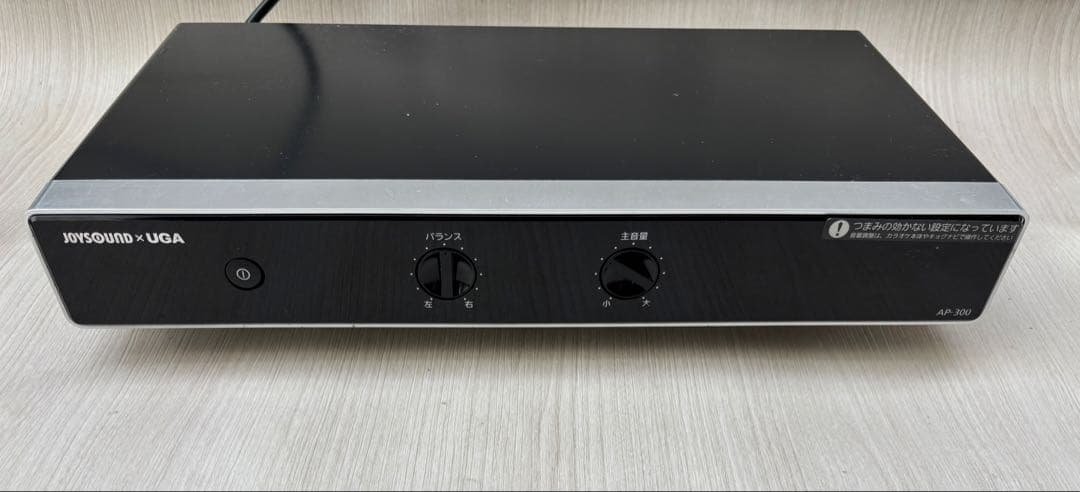 JOYSOUNDｘUGA AP-300 カラオケ パワーアンプ