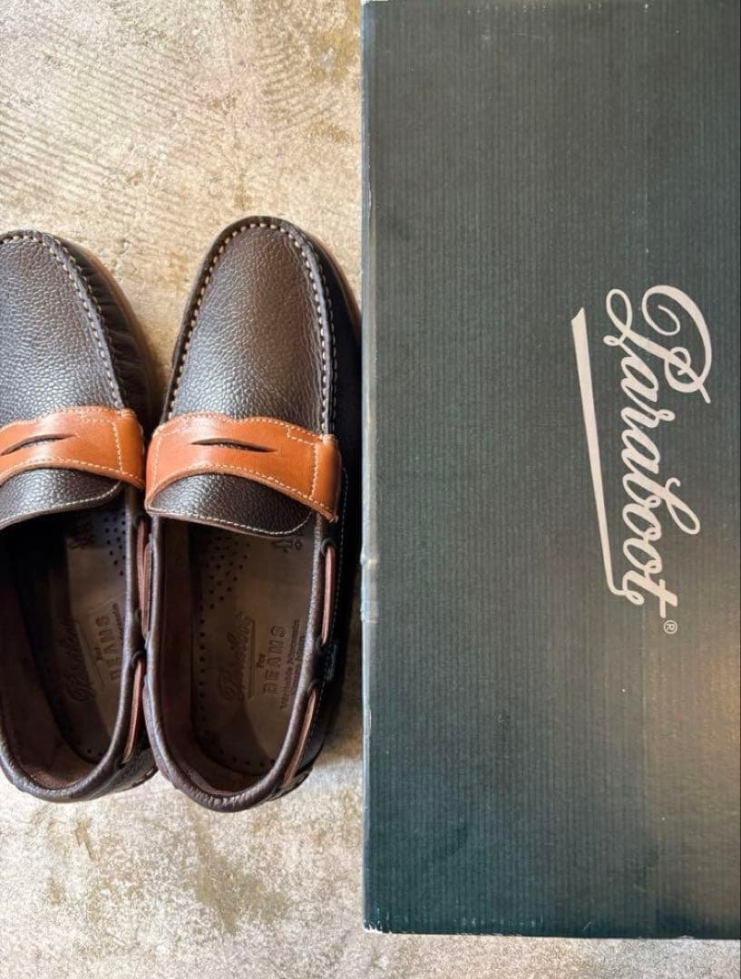 【ビームス別注】【新品未使用】パラブーツ　Corsica ブラウン 25.5cm