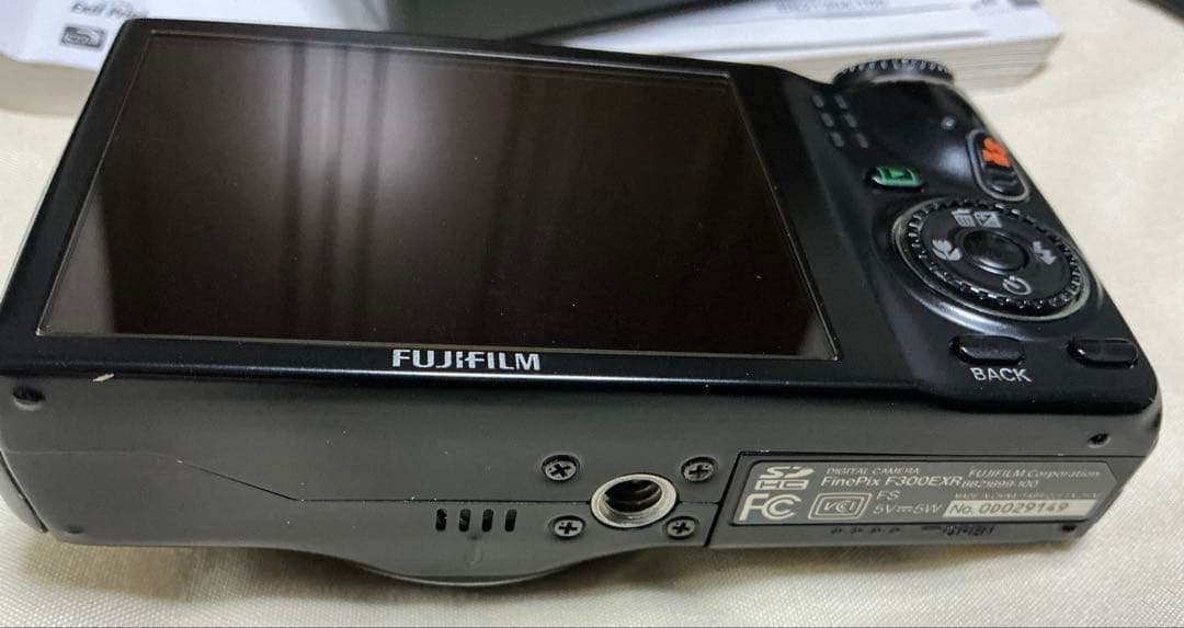 FUJIFILM デジタルカメラFINEPIX F300EXR 黒 コンデジ