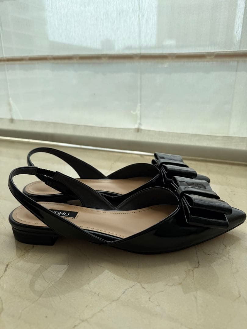 OHGAオーガリボンパンプスミュール