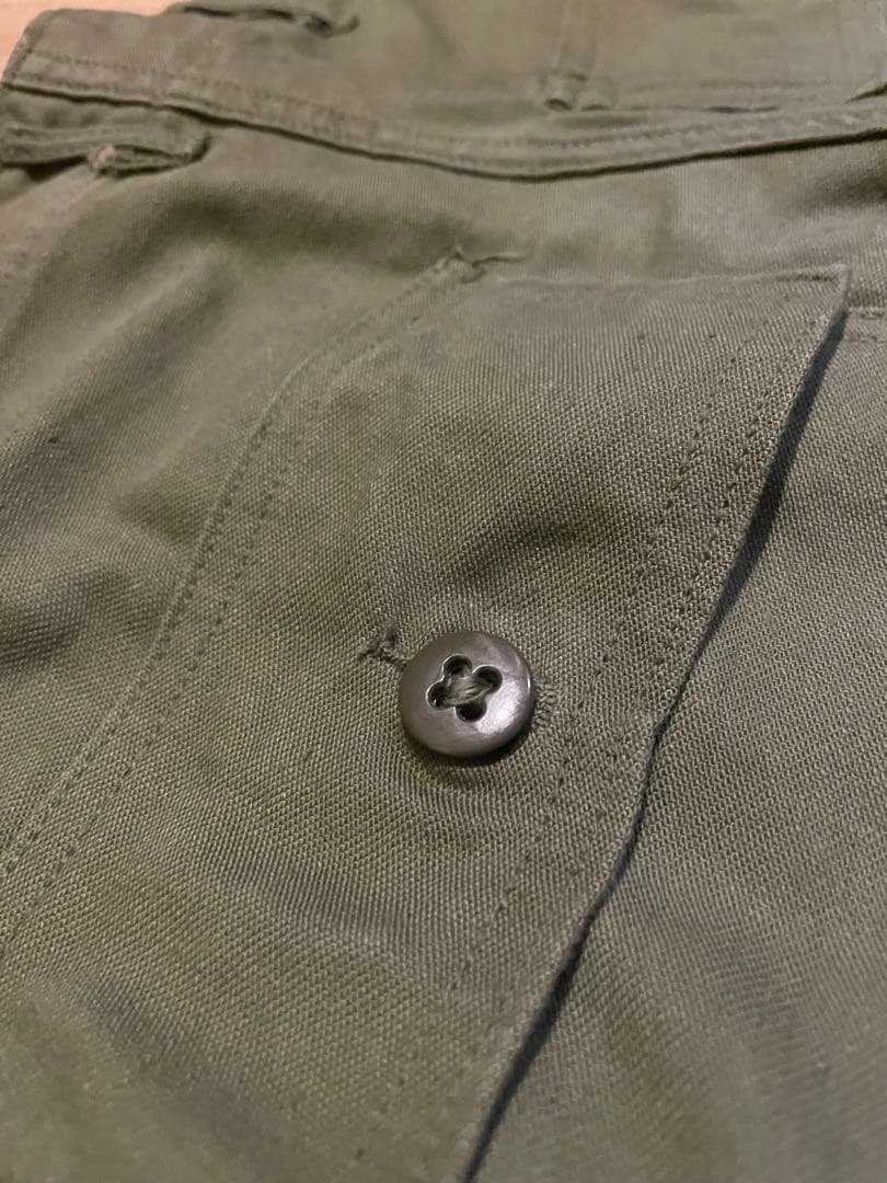 60s ヴィンテージ ミリタリー US ARMY OG107 ベイカーパンツ