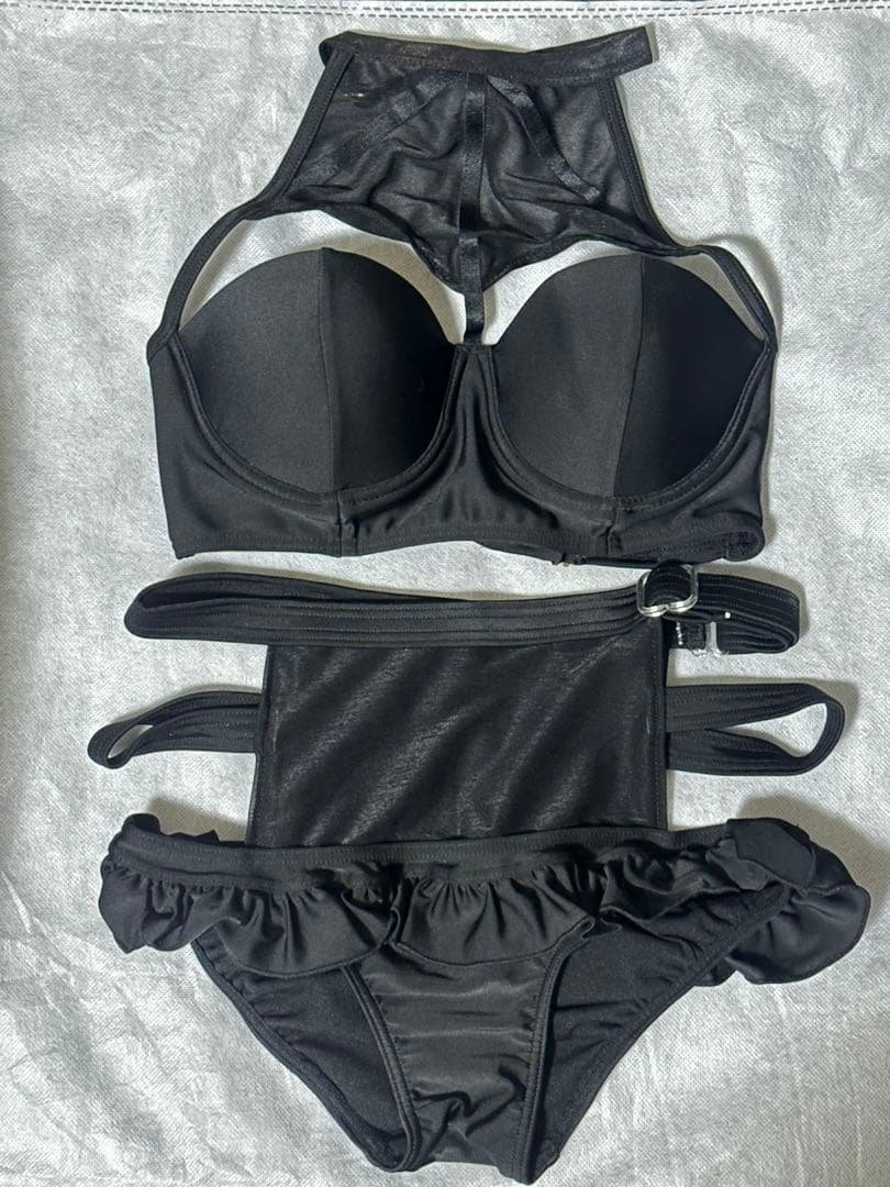 【セール中】パルフェット ビーチパーラーカジノ セパレート水着 ブラック