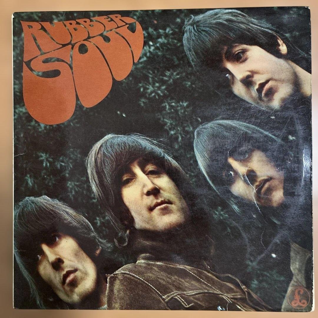 ビートルズ 名盤 レコード ラバーソウル UKオリジナルモノ盤 マト1/1