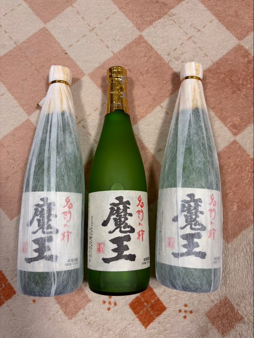 魔王　720ml × 3本未開封