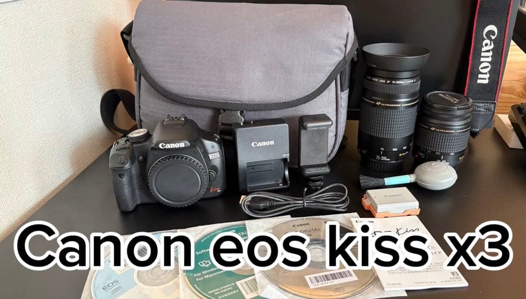Canon eos kiss x3 望遠レンズ付き