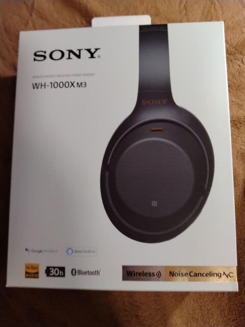 SONY WH-1000X M3 ワイヤレスヘッドフォン