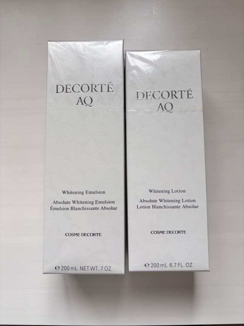 値下げ⭐︎新品未使用コスメデコルテ AQ ホワイトニングエマルジョン　ローション