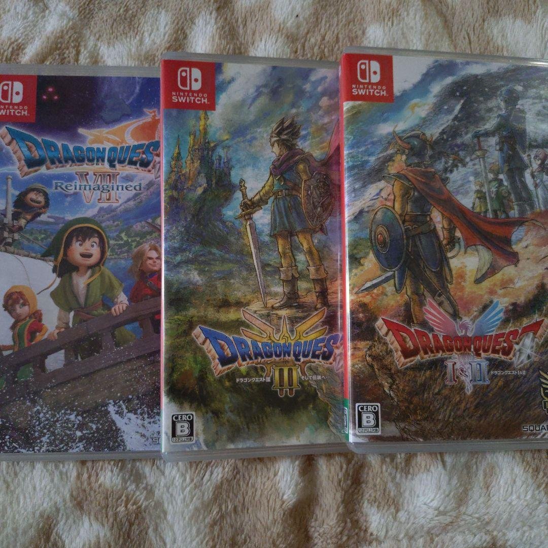 【本日限定500円引き中】ドラゴンクエスト7等　ニンテンドースイッチ