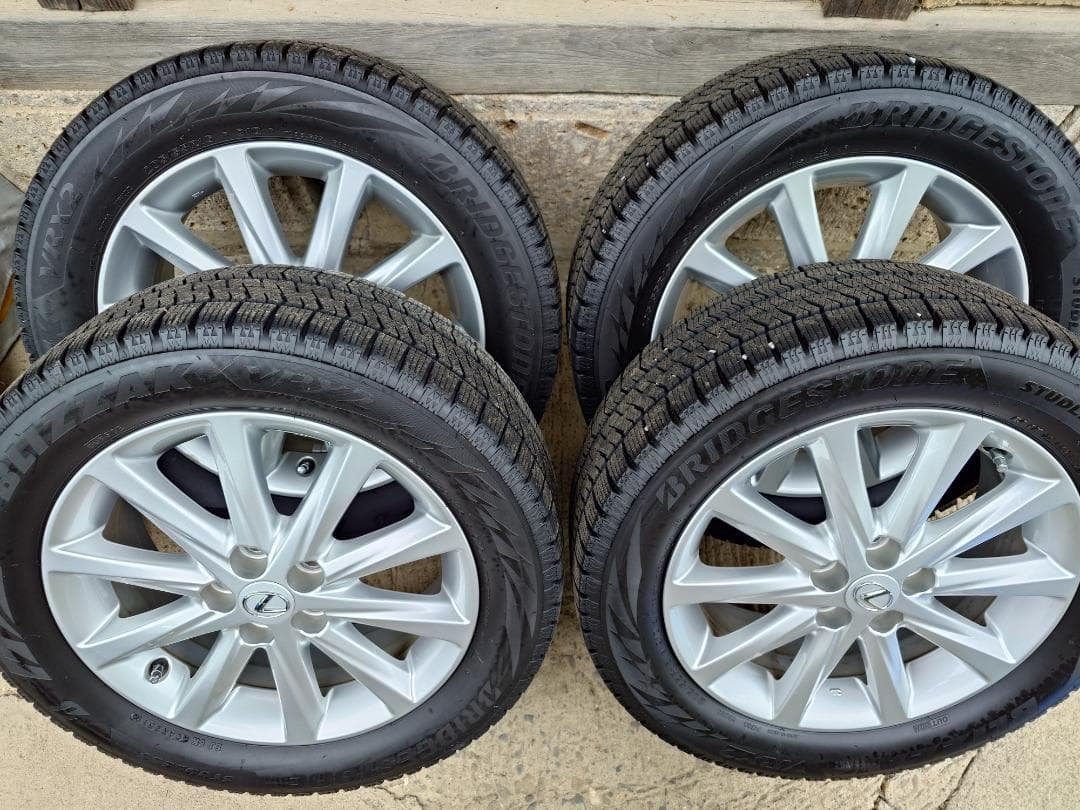 レクサスCT200h純正16インチ、タイヤホイールセット205/55R16