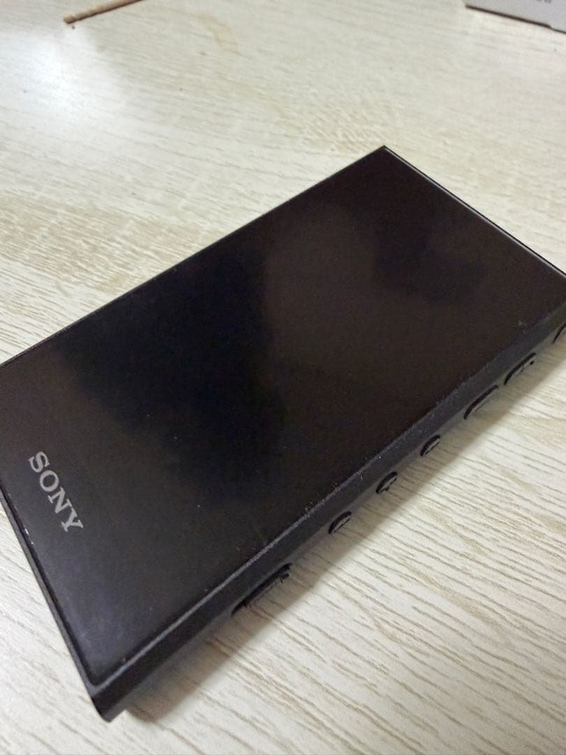 極美品 SONY ウォークマン NW-A306 ブラック + 128GB SD付