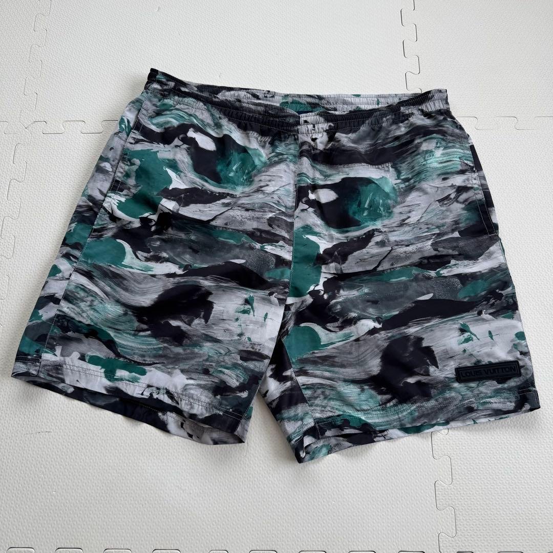 LOUIS VUITTON ルイヴィトン 水着 カモフラ 迷彩 Mサイズ