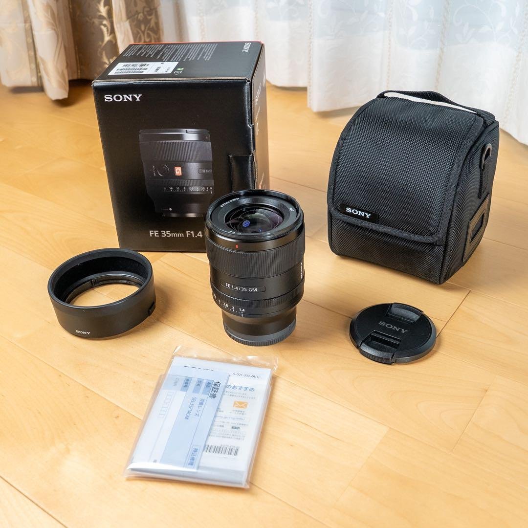 ☆【美品】☆SONY☆ FE 35mm F1.4 GM ☆単焦点レンズ☆
