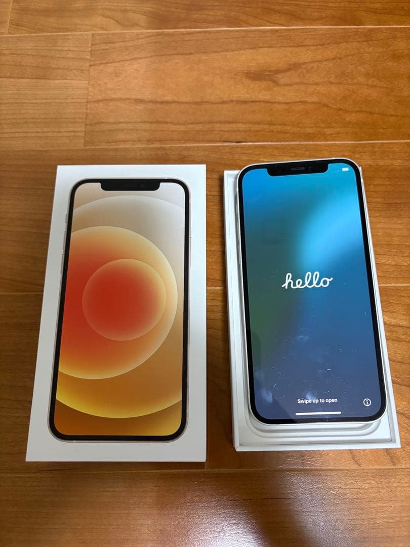 Apple iPhone 12 ホワイト 本体 64GB 箱付き