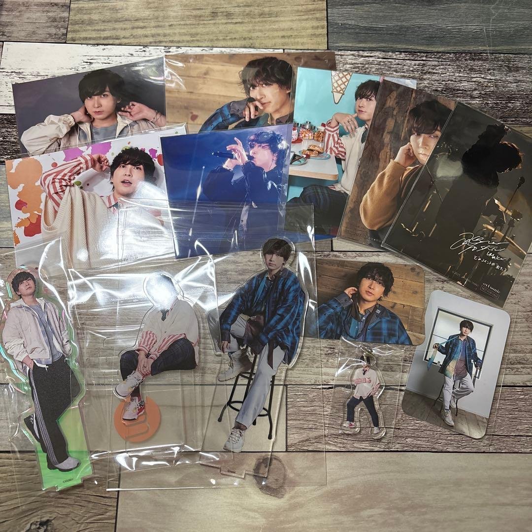 中島ヨシキ　アクリルスタンド　キーホルダー　ブロマイド　フォトカード　UMake