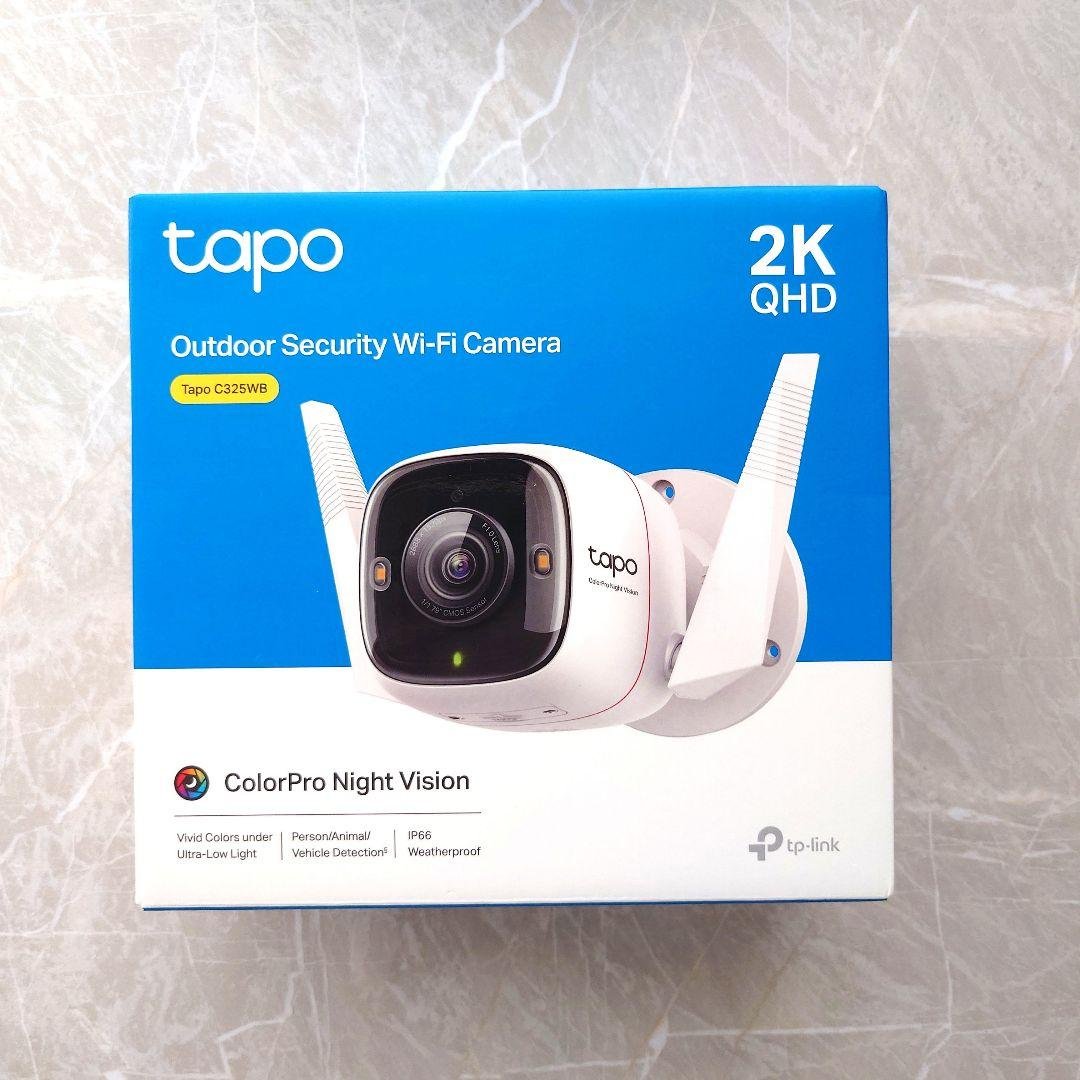 [動作確認済]　TP-Link Tapo 屋外カメラ C325WB