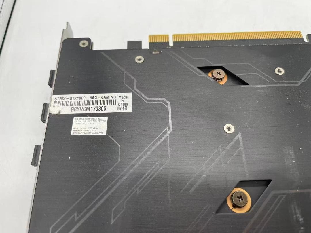 ASUS STRIX GTX1080 8gb グラフィックボード