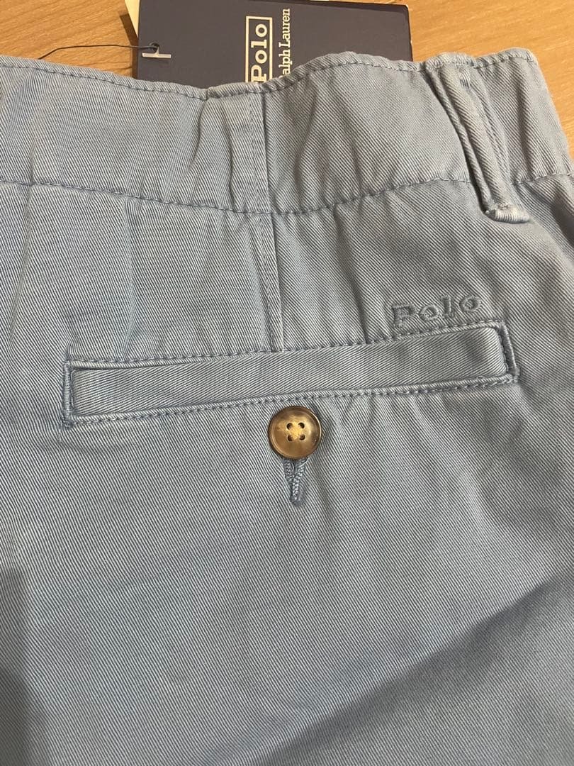 新品　Polo by Ralph Lauren 水色 ショートパンツ サイズ0
