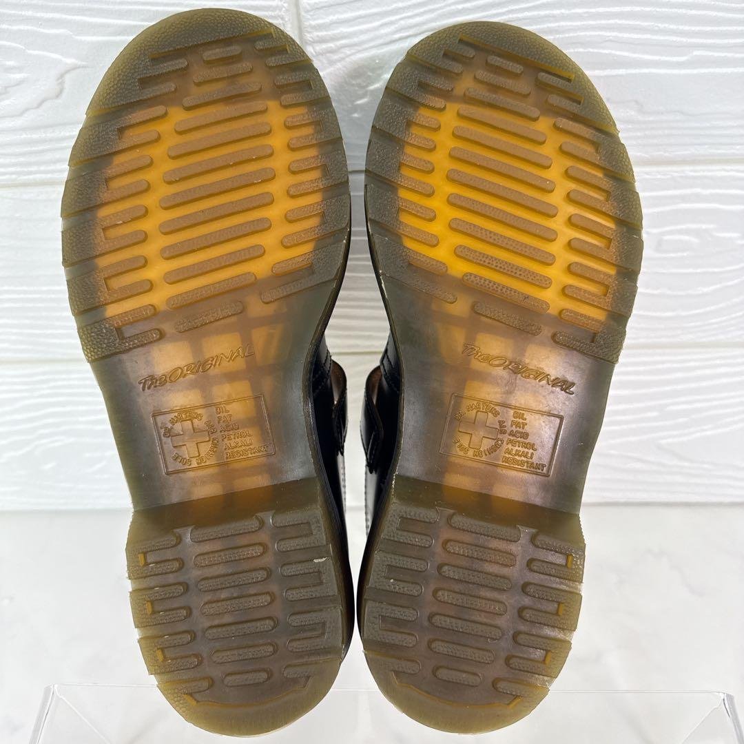 【美品】ドクターマーチン POLLEY Tバーシューズ UK3 黒 ポリー