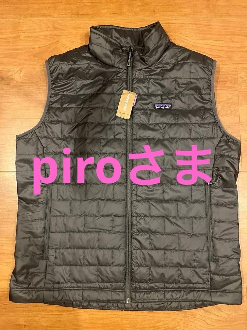 パタゴニア ナノパフ ベスト サイズXL フォージグレイ patagonia
