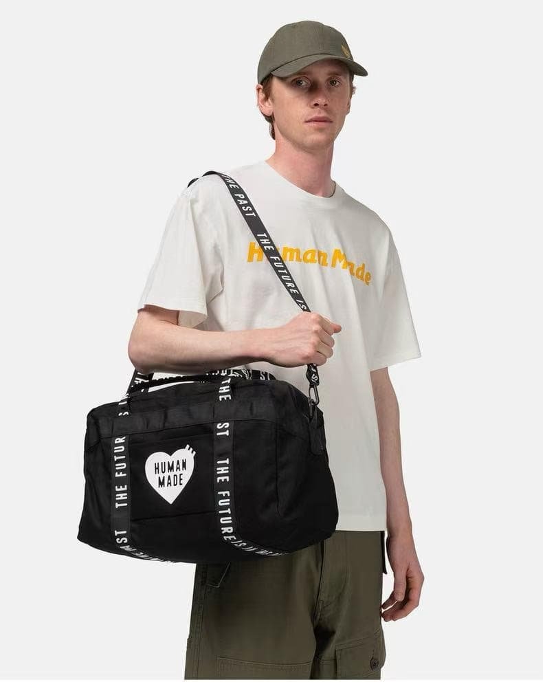 新品HUMAN MADEブラックヒューマンメイSKATE DUFFLE BAG