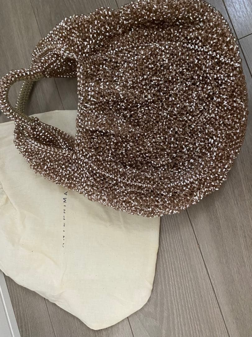 アンテプリマ　ワイヤーバッグ　ゴールド　トート　ハンドバッグ