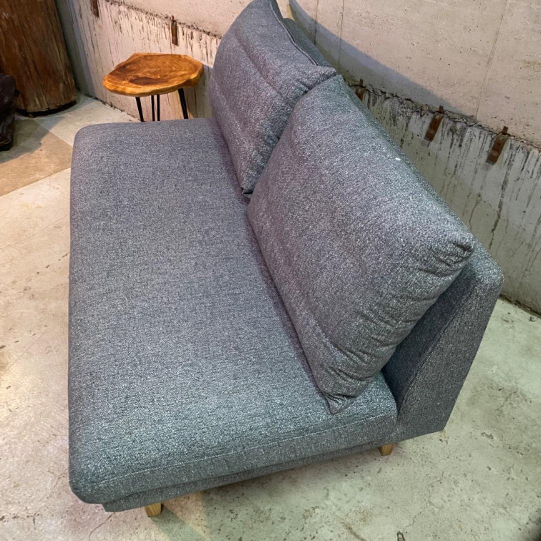 ウニコunico /LOM ロム 2人掛けソファ ベンチバックレスト ビンテージ