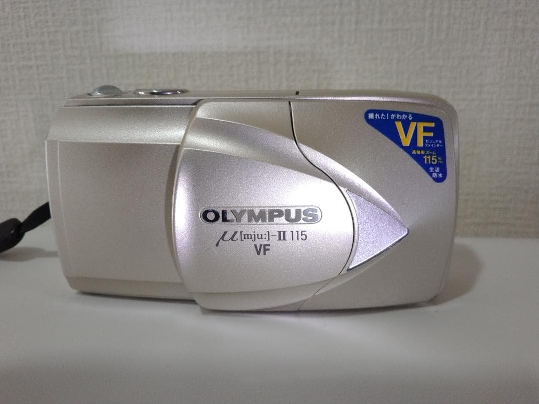 【完動・美品】OLYMPUS μ-Ⅱ 115 VF フィルムカメラ