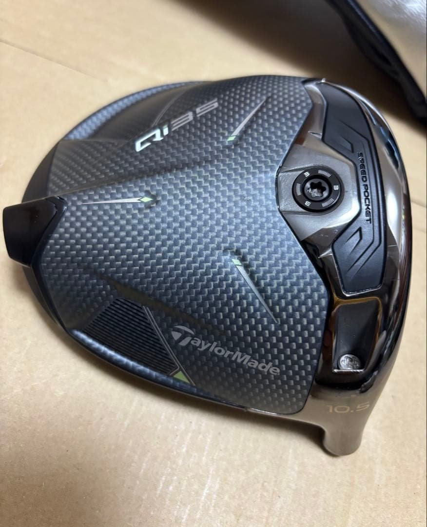 美品！テーラーメイド Qi35 ドライバー 10.5° ヘッド単品