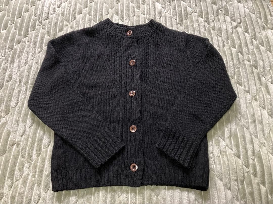 MHL.＊エムエイチエル＊黒ニットカーディガン