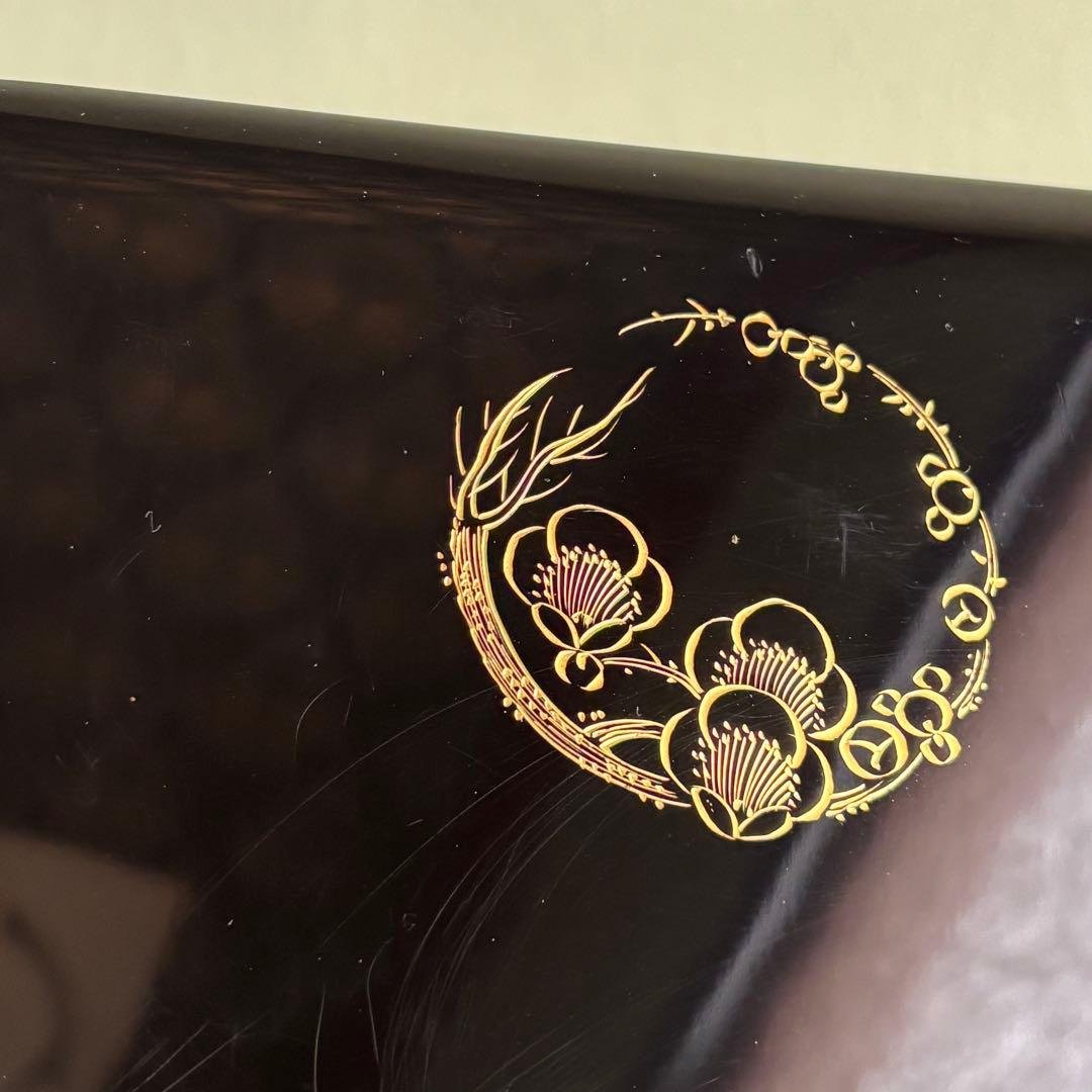 越前塗 御重箱 越前漆器 三段重