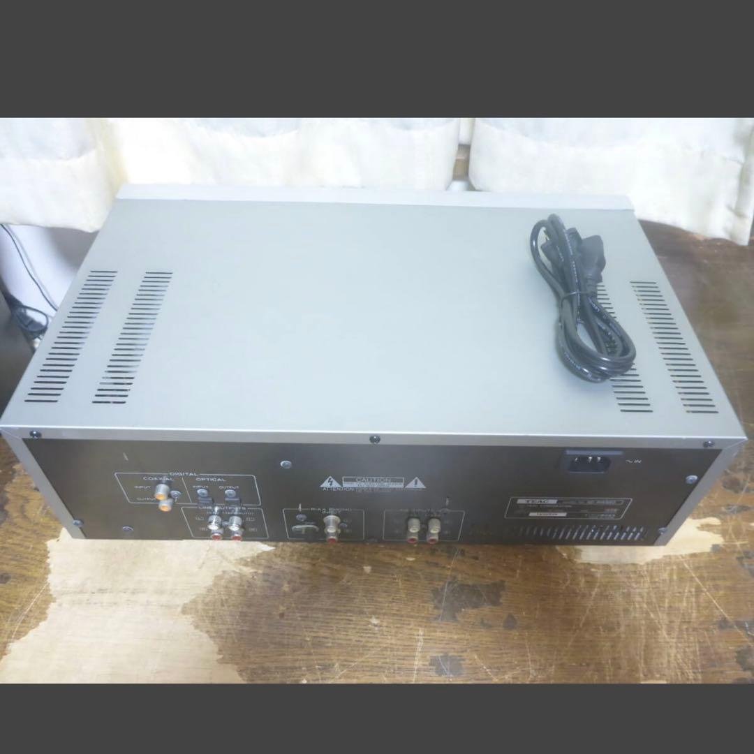 【美品】TEAC AD-RW950 CDカセットレコーダー