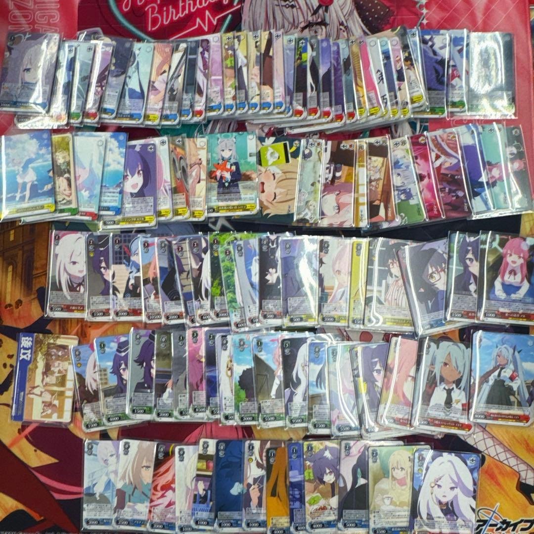 ヴァイスシュヴァルツ ブルーアーカイブThe AnimaitionRR以下4コン