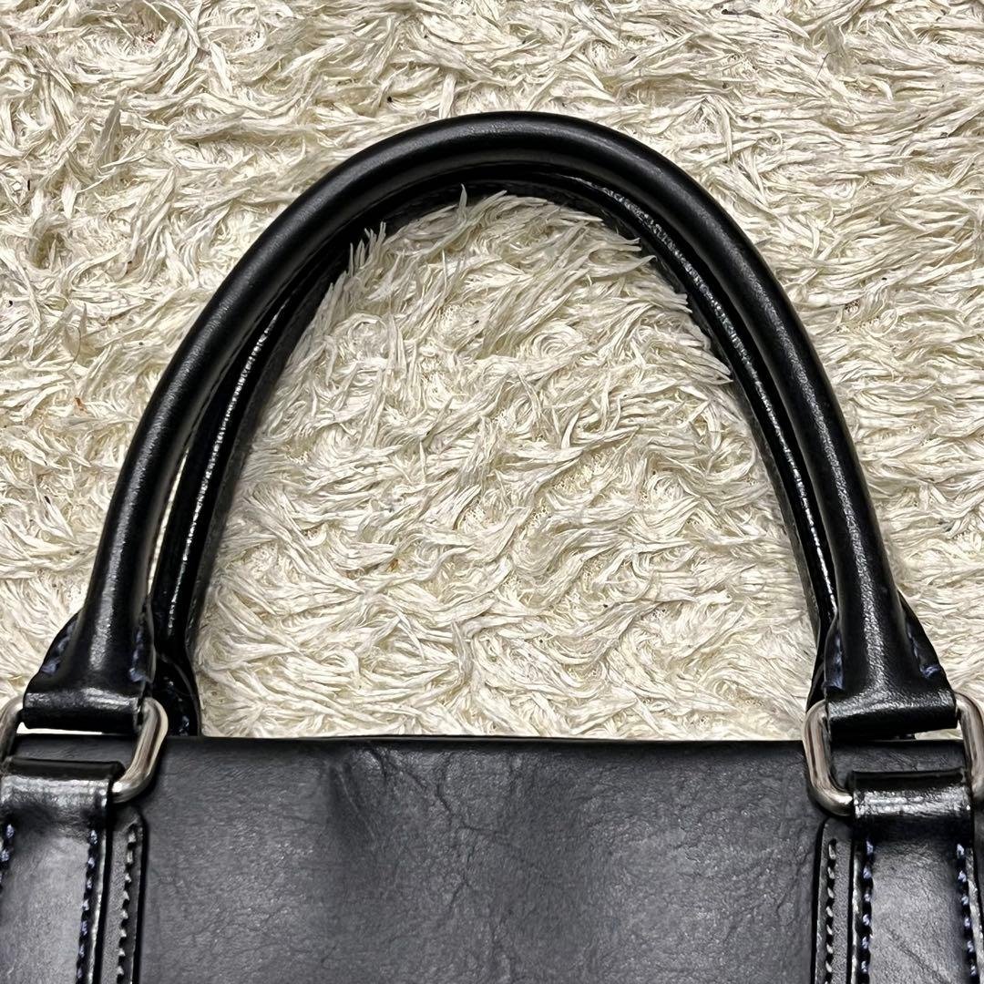 極美品✨ソメスサドル イノベーション ビジネスバッグ 2way レザー　ブラック