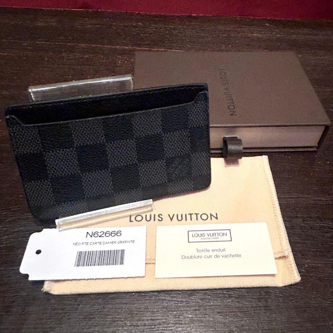 ルイヴィトン ダミエグラフィット ネオポルト カルト N62666 カードケース