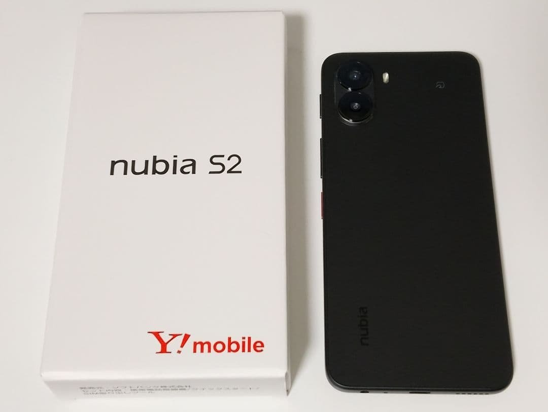 ZTE nubia S2 ブラック A504ZT Y!mobile