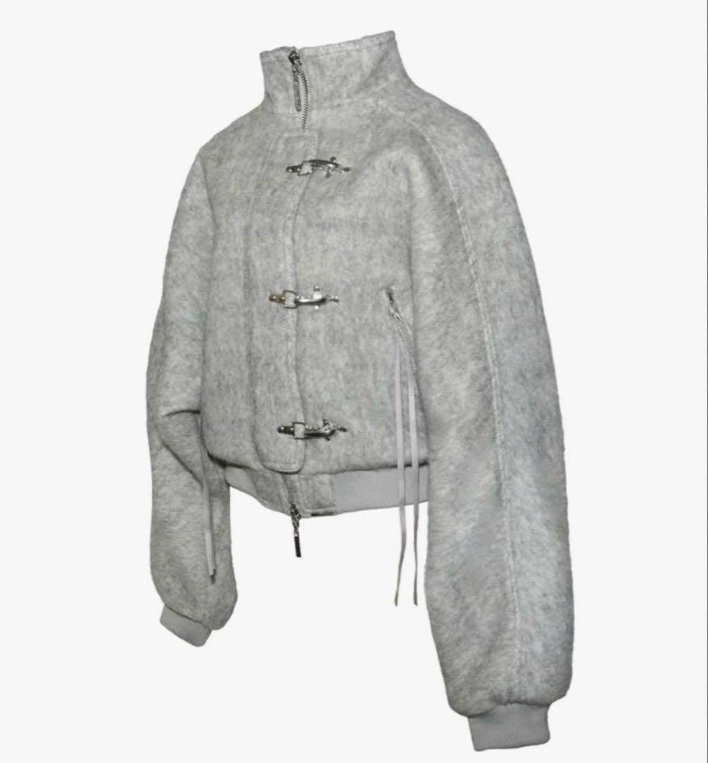 最安値theredthread S clasp balloon blouson