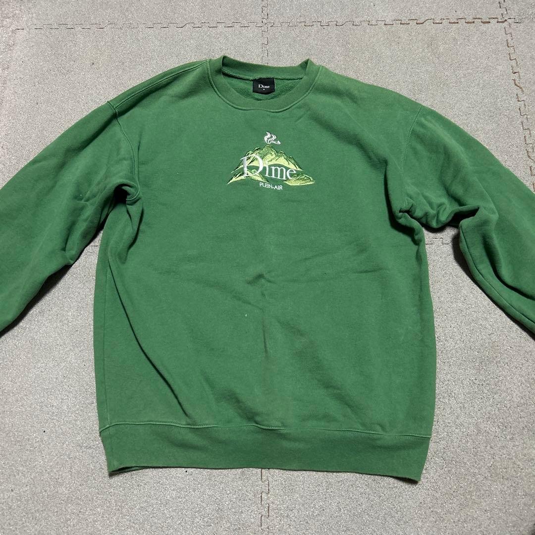 Dime Plein-Air グリーンスウェット