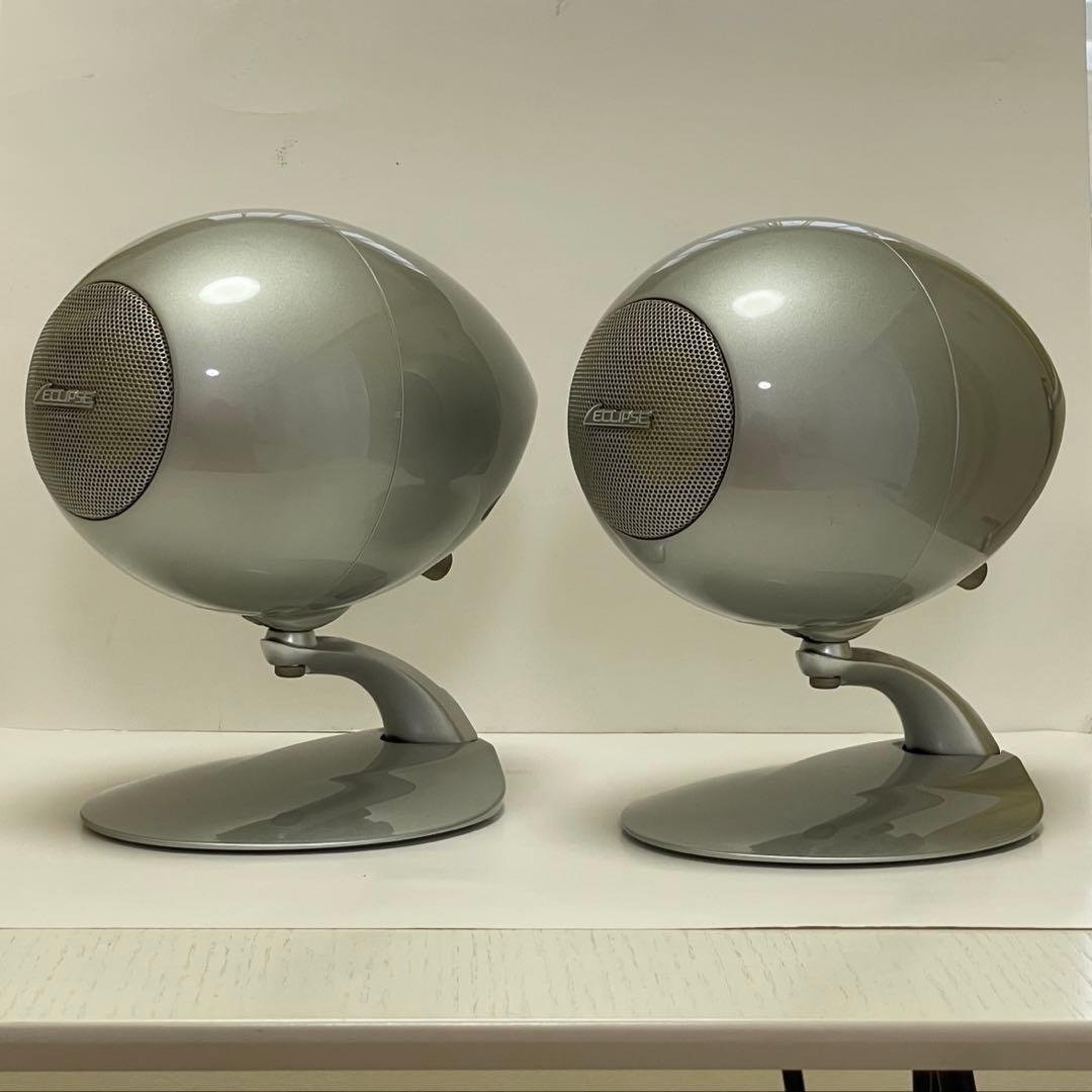 eclipse TD307II SVエクリプス スピーカー シルバー 2本