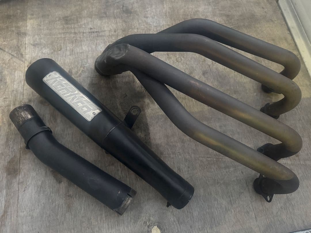 ゼファー1100 KERKER製メガホンマフラー　ZEPHYR1100 RS