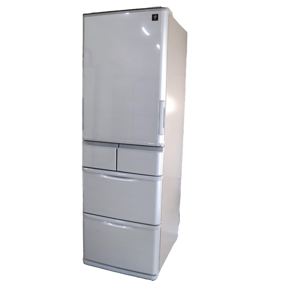 SHARP 冷蔵庫 412L SJ-W412D-S プラズマクラスター B91