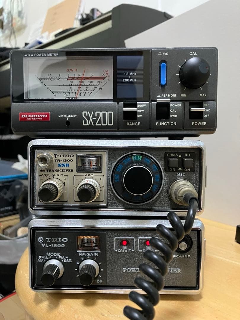 TRIO 6m SSB TR-1300 パワーアンプVL-1300 動作確認品