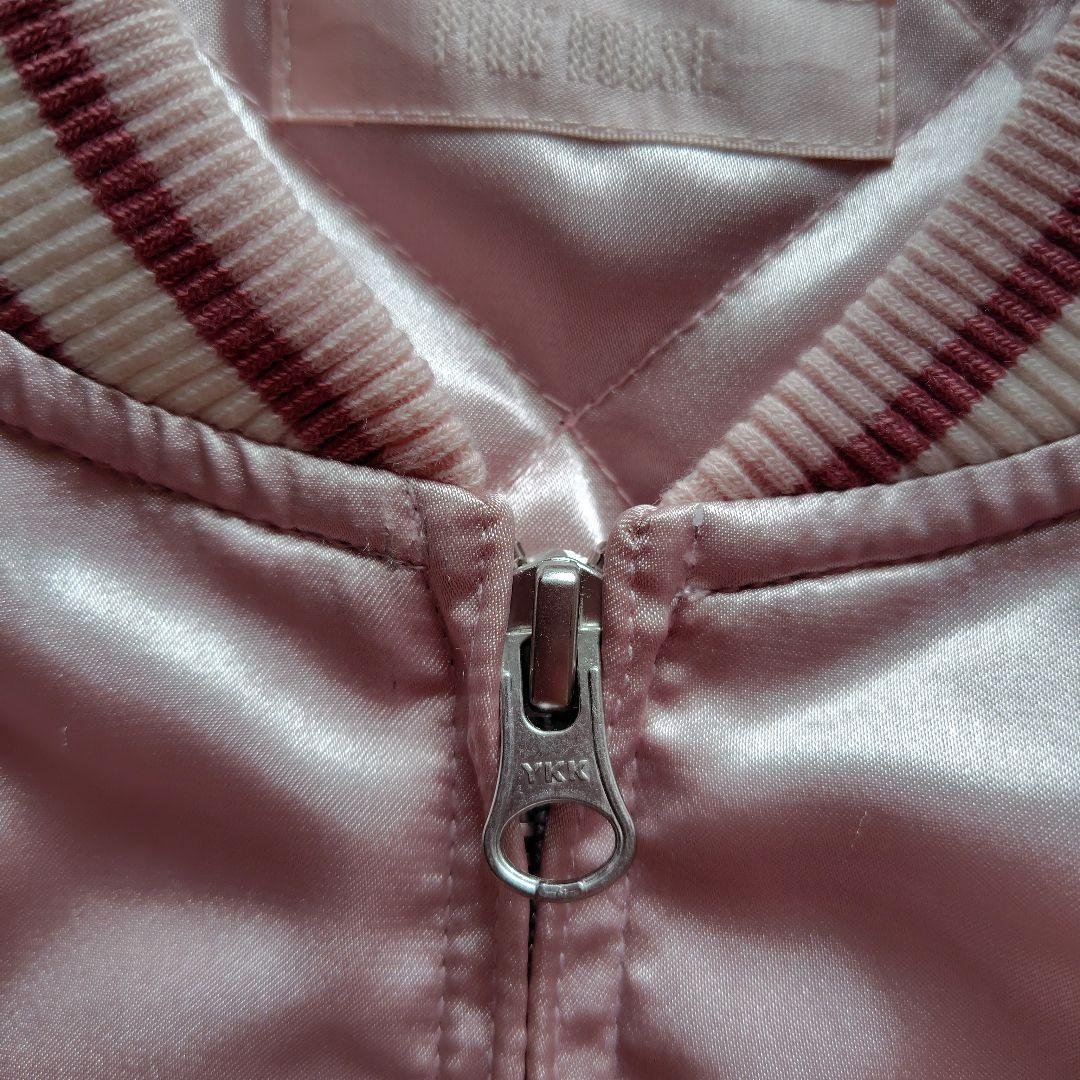 ピンクハウス　桜Teddy 刺繍使いサテンブルゾン