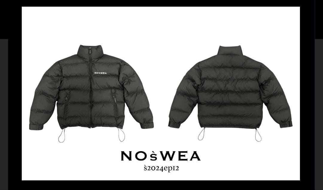 ★NOsWEA Da-iCE 花村想太　ブラック ダウンジャケット★