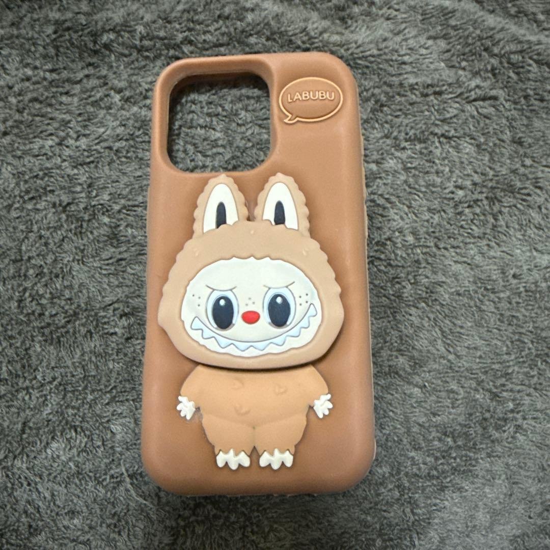 ラブブブ iPhoneケース ブラウン