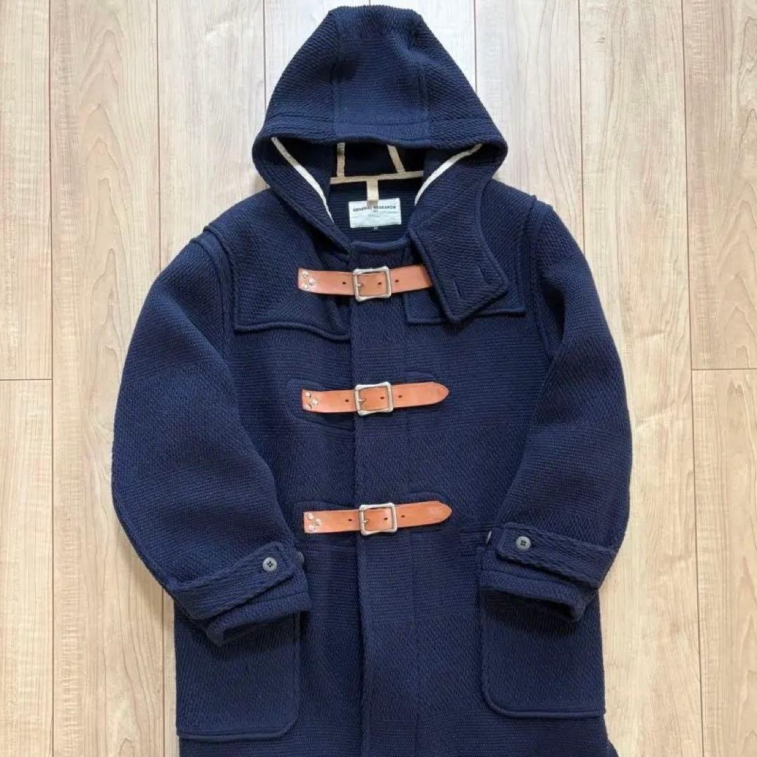 ジェネラルリサーチ　ダッフルコート　ネイビー