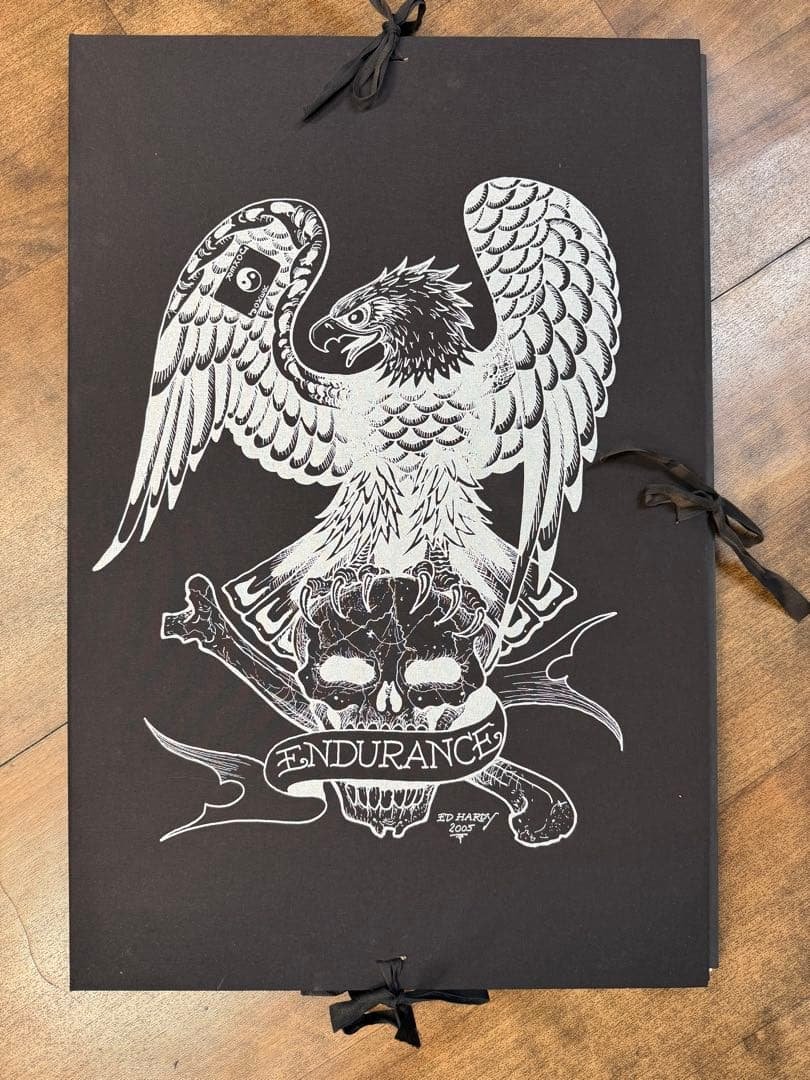 絵画 彫師 限定版 特大ポスターセット　フラッシュ タトゥー レア