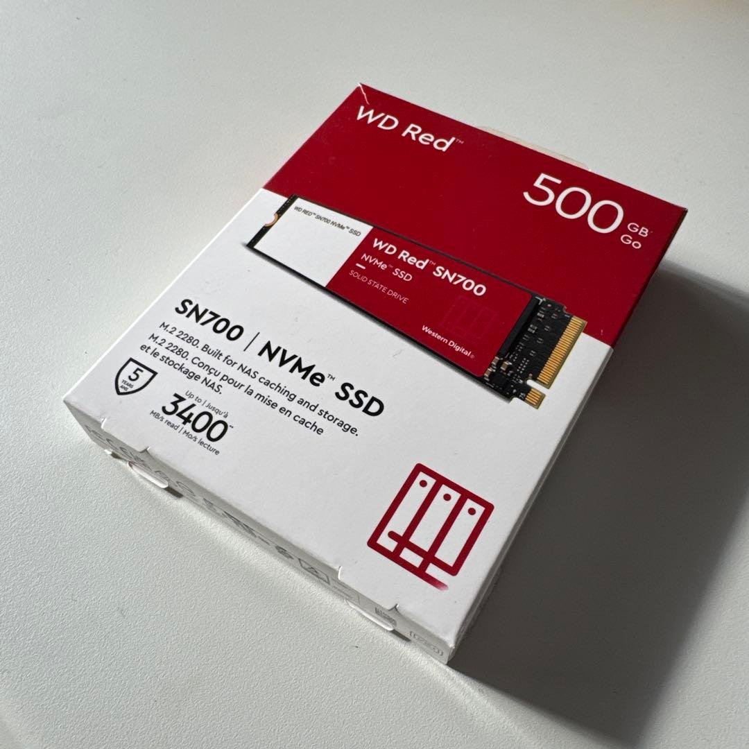 WD Red SN700 500GB NVMe SSD 高耐久モデル
