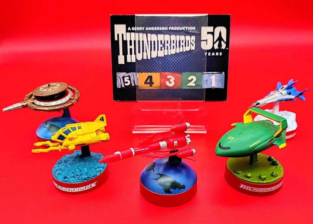 【日本未発売】サンダーバード　50周年記念　トレーディング カード　全種類未開封