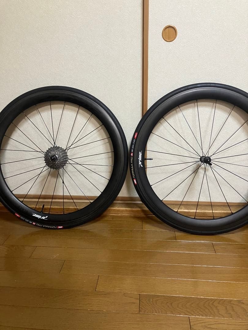 prime カーボンホイール ブラックエディション リムブレーキ チューブレス